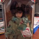 Beautiful Collectors Choice Green Dressed Doll By Dan Dee