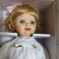 Duck House Porcelain Doll 12" NIB in White Dress