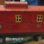 Vintage Lionel Lines 2657 Red Metal Passenger Car For Parts Or Restoration