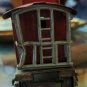 Vintage Lionel Lines 2657 Red Metal Passenger Car For Parts Or Restoration