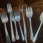 Vintage Silver Plated Flatware Various Manufacturers Lot 14 Pcs