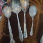 Vintage Silver Plated Flatware Various Manufacturers Lot 14 Pcs