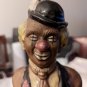 Vintage 14" Tall Hobo Clown Figurine Ceramic Unique