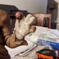 Vintage 14" Tall Hobo Clown Figurine Ceramic Unique