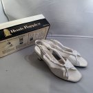 Hush Puppies White Elegant Womens Heels 8.5