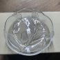 decorative art glass plate With Roses