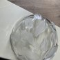 decorative art glass plate With Roses