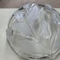decorative art glass plate With Roses