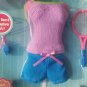 Vintage 2009 Dora Doll Clothes SPORTS STYLE  EXPLORER GIRLS OUTFIT #N9180 Mattel