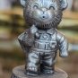 Set Of Four Avon Pewter Mini Figurines vintage 1983