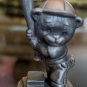 Set Of Four Avon Pewter Mini Figurines vintage 1983