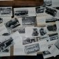 Early 1900s Buses Collection Picture Cards with typed written description.