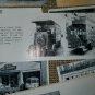 Early 1900s Buses Collection Picture Cards with typed written description.