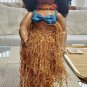 Polynesian Girl Porcelain Doll With Stand