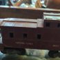 Lionel Lines 607 Brown Plastic Car