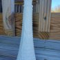 Anchor Hocking 9" White Milk Slim Vase Made in USA