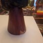 Vintage African Man Head Wood Carving 11" tall