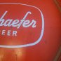 Vintage 1960's Era 12" Red Schaefer Beer Metal Beer Tray