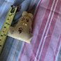 Small Beige Frog Toad Figurine