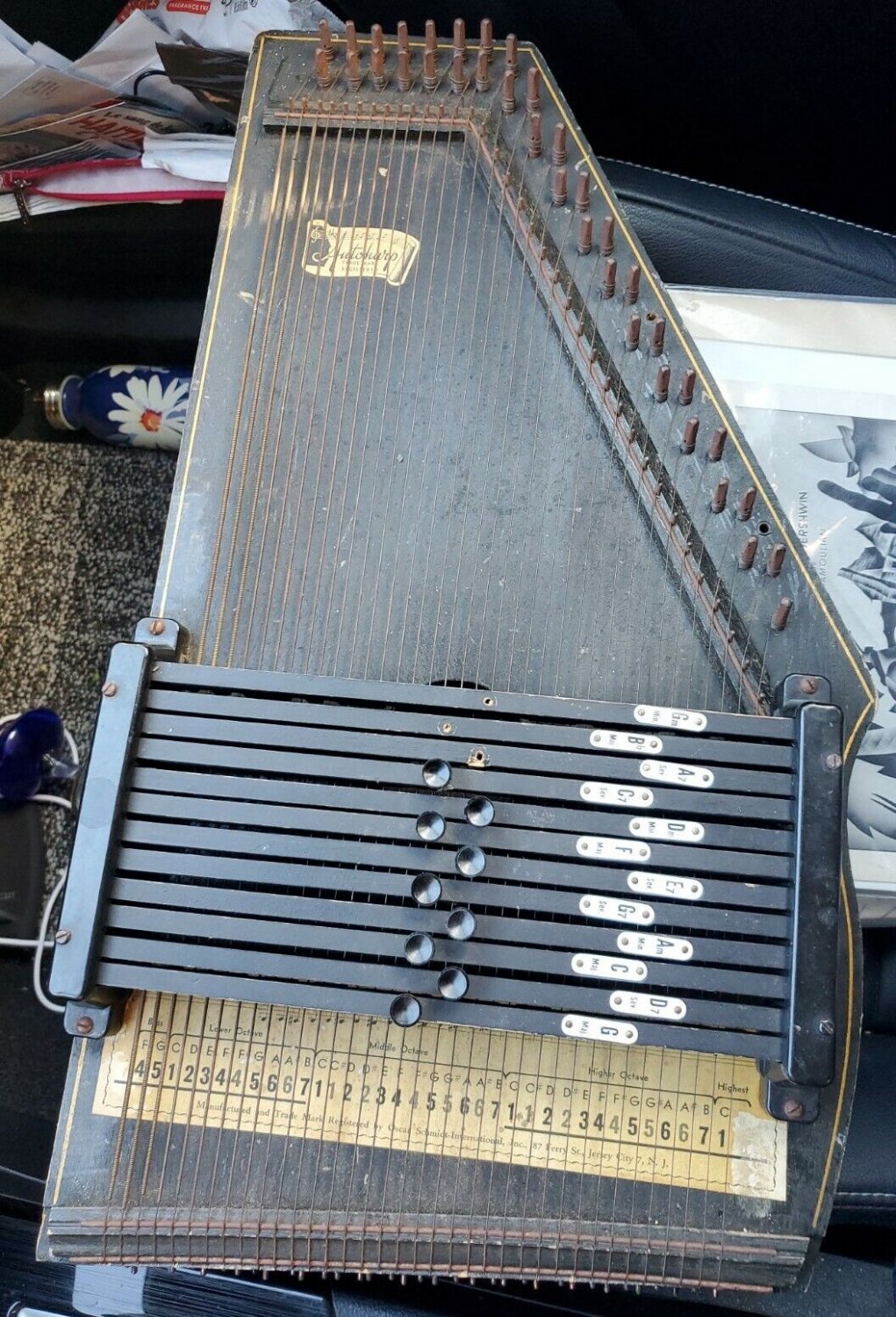 Vintage Oscar Schmidt Autoharp