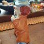 Enesco Clown with Long Coat, Big Shoes, and Rabbit - Porcelain/Ceramic 6"