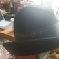 Vintage ladies Glenover, Henry Pollak felt hat, equestrian look, black 100%wool