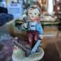 Vintage Anrat Erich Stauffer Farm Chores Boy Figurine