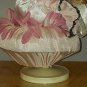 Vintage China Flowers Taiwan sitting Doll