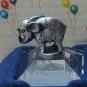 MINIATURE FINE PEWTER ELEPHANT CENTER RING ELEPHANT RUSS USA