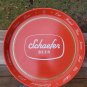 Vintage RED Schaefer Beer Tray 12”