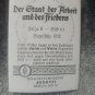 German WWII Josetti Cigarette Cards 'Our State Of Peace And Freedom Set Of 6