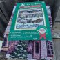 Vintage Trim A Home Holiday Throw Tapastry Wintery Village made in USA Mohawk