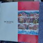 Vintage Trim A Home Holiday Throw Tapastry Wintery Village made in USA Mohawk