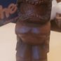 Vintage Hawaiian Love Tiki wood Statue