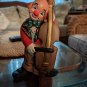 norleans hand made Portugal vintage clown playing base