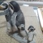 Franklin Mint "Walk This Way" Penguin Family M Emblem Porcelain 1989 Figurines