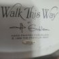 Franklin Mint "Walk This Way" Penguin Family M Emblem Porcelain 1989 Figurines