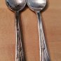 Two Vintage Monroe Silver Co. Spoons