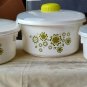 green floral microwave cookware and Storage set