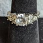 Size 8 Cz Sterling Silver 925 Ring