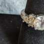 Size 8 Cz Sterling Silver 925 Ring