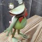 Metalic Green Frog Figurine