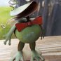 Metalic Green Frog Figurine