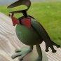 Metalic Green Frog Figurine
