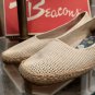 Beacons Tan Womens Wedge Heels 9