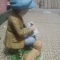 Student With Dog Figurine