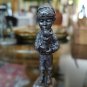 Michael Ricker Pewter  Boy Eating Ice Cream Cone  Figurine  -  Detailed 3" tall