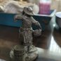 THE FISHWOMAN FIGURINE FINE PEWTER FRANKLIN MINT 1977 Mackarel, Fresh Mackarel!