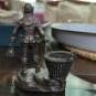 THE DUSTMAN  FINE PEWTER FIGURINE  FRANKLIN MINT 1977 4"x3"