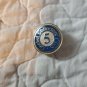5 Year Goebel Collectors Club Membership Pin Blue & Silver